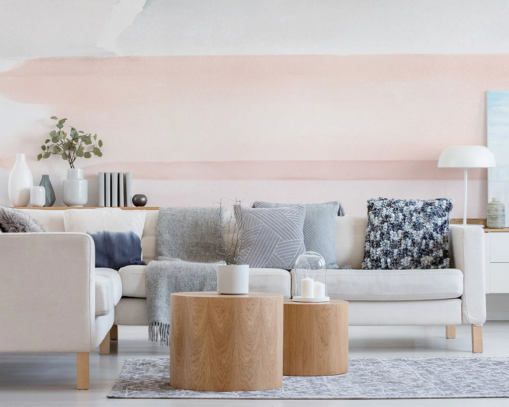 Watercolour Pastel Brushstrokes Wallpaper